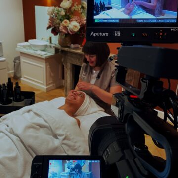Videoopnamen voor Tour of Beauty in Den Haag