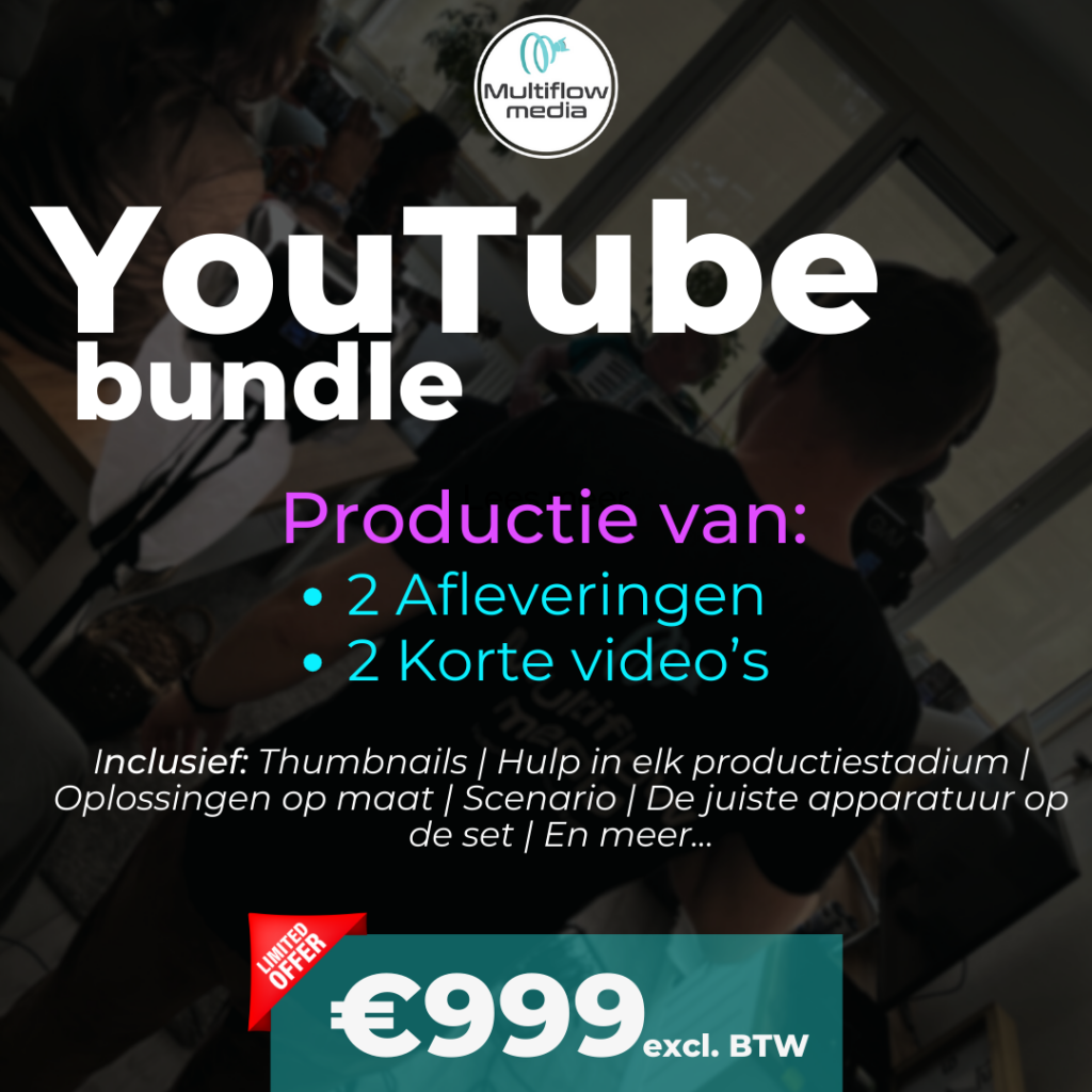 YouTube afleveringen productie - Multiflow Media bundle