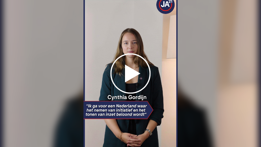 Instagram Reel - videoproductie voor Cynthia JA21 Noord Holland