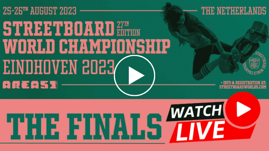 Live Stream Streetboard World Championship 2023 Eindhoven event