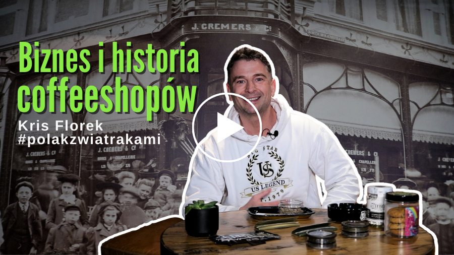 YouTube aflevering over coffeeshops - productie voor Kris Florek youtube kanaal