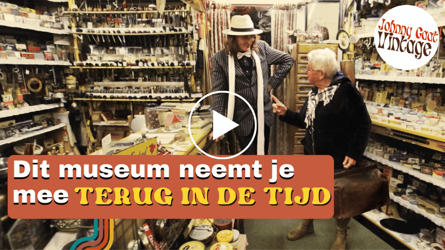 YouTube videoproductie voor Johnny Gaat Vintage - Deurne Musuem