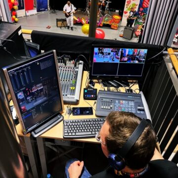Live Streamen in Tilburg - Multiflow Media backstage