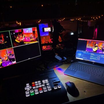 Live Streamen tijdens concert - Multiflow Media backstage