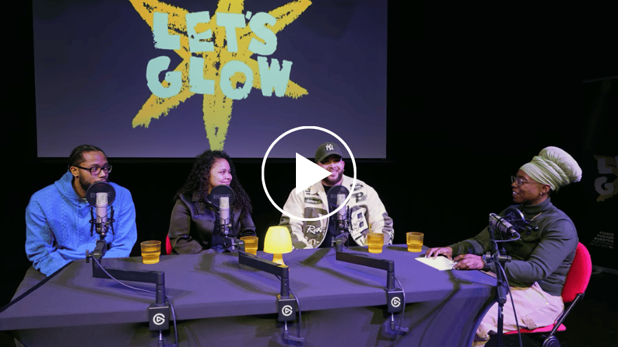 Podcastproductie op locatie - Let's Glow Podcast ep1