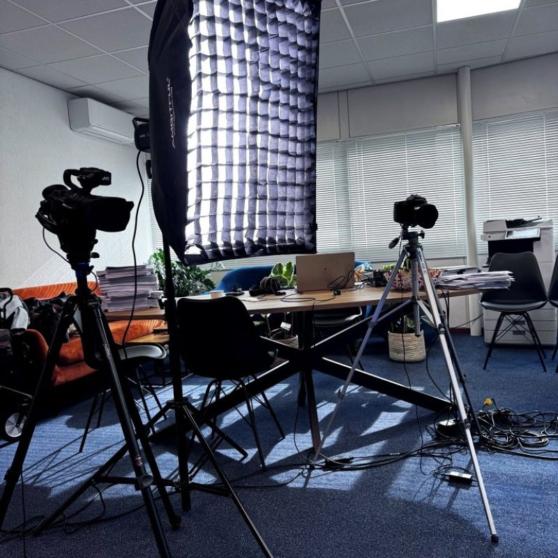 Video podcast op locatie - video bedrijf