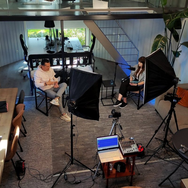 Video podcast productie op locatie in Hoorn - Multiflow Media