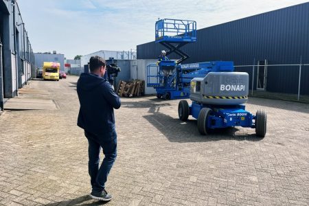 Videoproductie op locatie met Bonapi - backstage