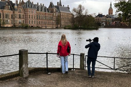 Videoproductie voor sociale media in Den Haag - backstage