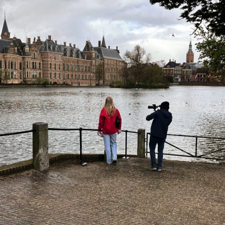 Videoproductie voor sociale media in Den Haag - backstage