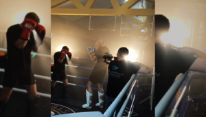 Instagram Reel - backstage Multiflow Media with KO Fighters