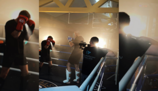 Instagram Reel - backstage Multiflow Media with KO Fighters